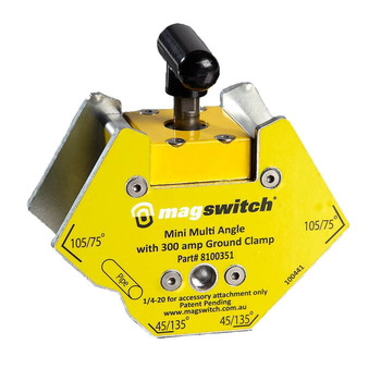WELDING ACCESSORIES | Magswitch 8100351 150 lbs. Mini Multi-Angle Welding Magnet