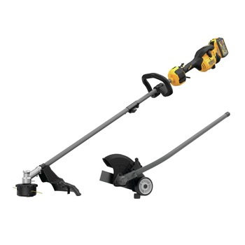 PRODUCTS | Dewalt DCST972X1DWOAS4ED-BNDL 60V MAX Brushless Lithium-Ion 17 in. Cordless String Trimmer Kit (9 Ah) and Universal Edger Attachment Bundle