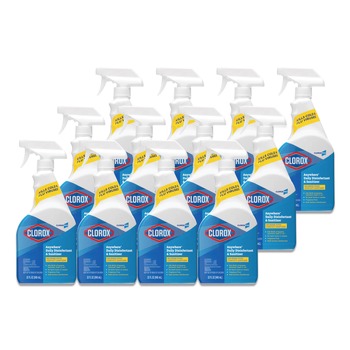 PRODUCTS | Clorox 01698 32 oz. Spray Bottle Anywhere Hard Surface Sanitizing Spray (12/Carton)