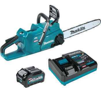 PRODUCTS | Makita GCU05M1 40V max XGT Brushless Lithium-Ion 16 in. Cordless Chain Saw Kit (4.0Ah)