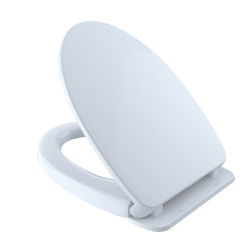 PRODUCTS | TOTO SoftClose Non Slamming, Slow Close Elongated Toilet Seat and Lid (Cotton White)
