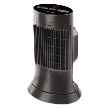 PRODUCTS | Honeywell 750 - 1500 Watts 10 in. x 7-5/8 in. x 14 in. Digital Ceramic Mini Tower Heater - Black