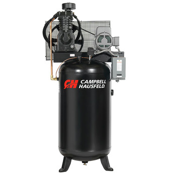 PRODUCTS | Campbell Hausfeld CE7051 5 HP Two-Stage 80 Gallon Oil-Lube 3 Phase Stationary Vertical Air Compressor