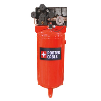 PRODUCTS | Porter-Cable 208V/240V 4.7 HP Single Stage 80 Gal. Oil-Lube Stationary Vertical Air Compressor
