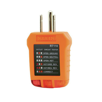 PRODUCTS | Klein Tools RT110 AC Electrical Receptacle Outlet Tester
