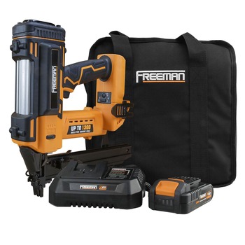 PRODUCTS | Freeman 20V Lithium-Ion 1 in. Cordless 16-Gauge Fencing Stapler Kit (2 Ah)