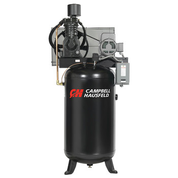 PRODUCTS | Campbell Hausfeld CE7000 7.5 HP Two-Stage 80 Gallon Oil-Lube Stationary Vertical Air Compressor