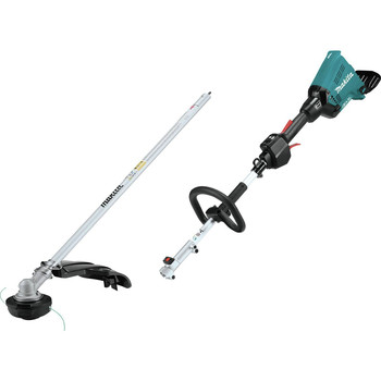 PRODUCTS | Makita 18V X2 LXT Lithium-Ion Brushless Cordless Couple Shaft Power Head with String Trimmer Attachment (Tool Only)