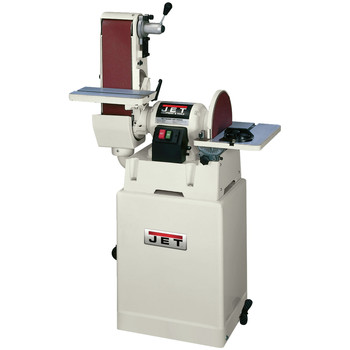 PRODUCTS | JET JSG-6CS 6 in. x 48 in. Belt / 12 in. Disc Combination Sander with Closed Stand