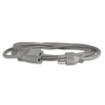 PRODUCTS | Innovera IVR72209 13 Amps 9 ft. Heavy-Duty Indoor Extension Cord - Gray