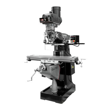 PRODUCTS | JET 894357 EVS-949 Mill with 2-Axis Newall DP700 DRO and X, Y, Z-Axis JET Powerfeeds and USA Made Air Draw Bar