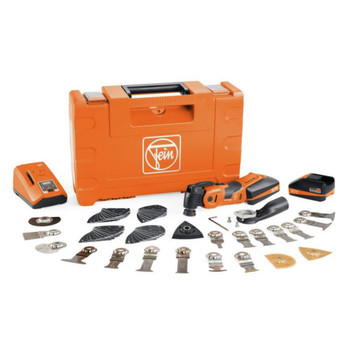 PRODUCTS | Fein 71293461090 MULTIMASTER AMM 700 MAX Top 18V Variable Speed Lithium-Ion Cordless Oscillating Multi-Tool Kit with 2 Batteries (3 Ah)