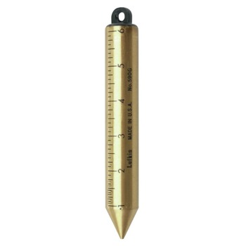PRODUCTS | Lufkin 20 oz. Inage Solid Brass Cylindrical Blunt Point SAE Plumb Bob