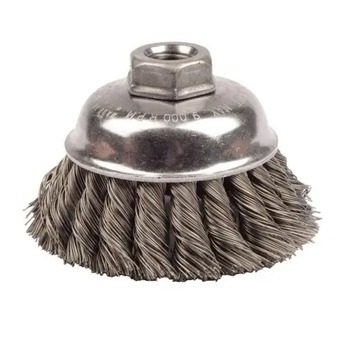 PRODUCTS | Weiler 12746 3-1/2 in. Single Row Knot Wire Cup Brush