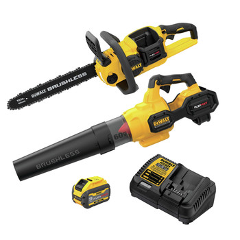 PRODUCTS | Dewalt DCBL772X1-DCCS670B 60V MAX FLEXVOLT Brushless Lithium-Ion Cordless Handheld Axial Blower and 16 in. Chainsaw Bundle (3 Ah)