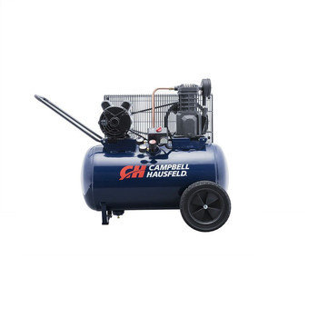 PRODUCTS | Campbell Hausfeld VT6290 2.0 HP 20 Gallon Oil-Lube Wheeled Horizontal Air Compressor