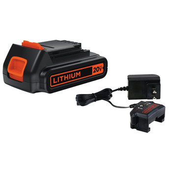 BATTERIES AND CHARGERS | Black & Decker LBXR20CK 20V MAX 1.5 Ah Lithium-Ion Battery and Charger Kit