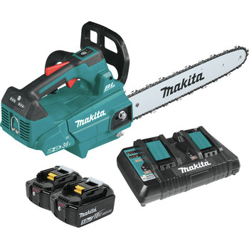 PRODUCTS | Makita XCU09PT 18V X2 (36V) LXT Lithium-Ion Brushless Cordless 16 in. Top Handle Chain Saw Kit (5 Ah)