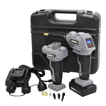 PRODUCTS | NuMax Cordless 16V Power Inflator and Air Pump Kit with Case