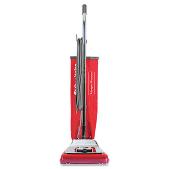PRODUCTS | Sanitaire TRADITION 12 in. Cleaning Path Upright Vacuum - Chrome/Red