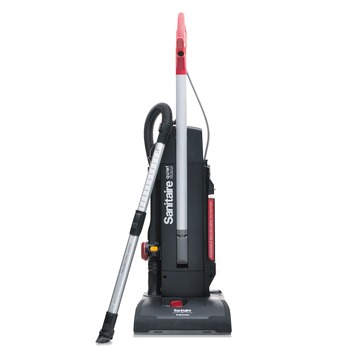 PRODUCTS | Sanitaire SC9180D MULTI-SURFACE QuietClean 13 in. Cleaning Path 2-Motor Upright Vacuum - Black