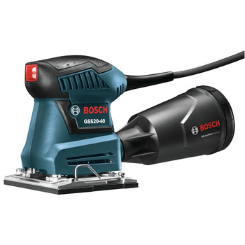 SANDERS AND POLISHERS | Factory Reconditioned Bosch 2.0 Amp 1/4-Sheet Orbital Finishing Sander