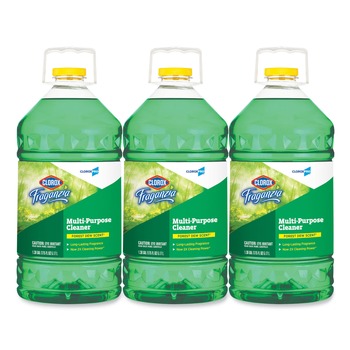 PRODUCTS | Clorox 31525 175 oz. Bottle Fraganzia Multi-Purpose Cleaner - Forest Dew Scent (3/Carton)