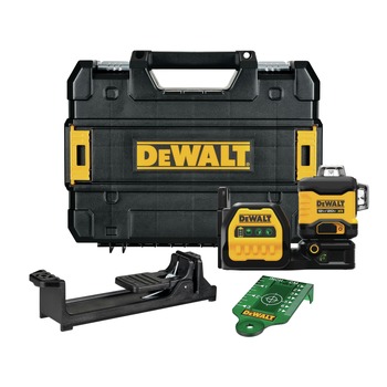 MEASURING TOOLS | Dewalt DCLE34030GB 20V MAX XR Lithium-Ion Cordless 3 x 360 Green Line Laser (Tool Only)