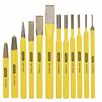 PRODUCTS | Stanley 12-Piece Punch and Chisel Kit