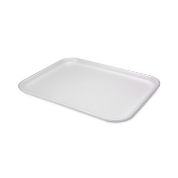 PRODUCTS | Pactiv Corp. 0TF112160000 16.25 in. x 12.63 in. x 0.63 in. #1216 Supermarket Tray - White (100/Carton)