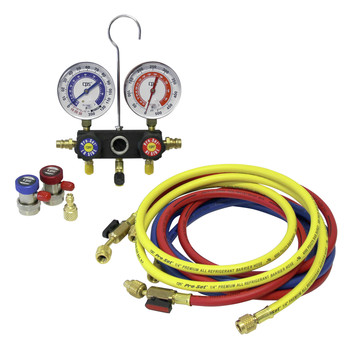 PRODUCTS | CPS Products MA1234 Pro-Set R-12, R-134A Manifold Gauge Set