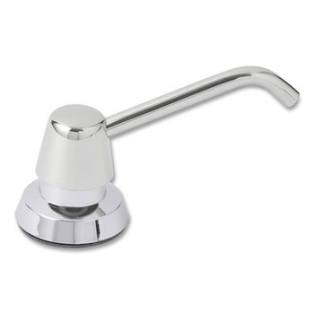 PRODUCTS | Bobrick B-822 3.31 in. x 4 in. x 17.63 in. 34 oz. Contura Lavatory-Mounted Soap Dispenser - Chrome/Stainless Steel