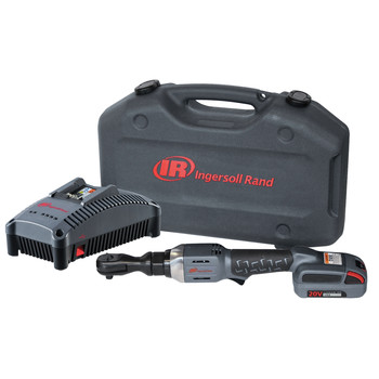 PRODUCTS | Ingersoll Rand Variable Speed Lithium-Ion 3/8 in. Cordless Ratchet Wrench Kit with (1) 2.5 Ah Batt.