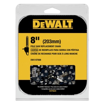 PRODUCTS | Dewalt DWO1DT608 8 in. Pole Saw Replacement Chain