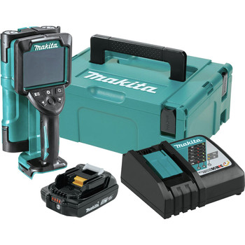 PRODUCTS | Makita DWD181R1J 18V LXT Lithium-Ion Cordless Multi-Surface Scanner Kit with Interlocking Storage Case (2 Ah)