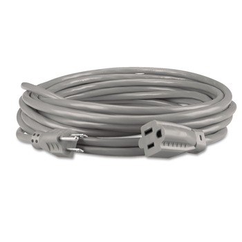 PRODUCTS | Innovera IVR72215 Indoor 13 Amp 15 ft. Heavy-Duty Extension Cord - Gray