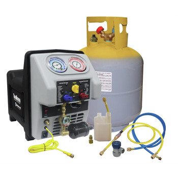 PRODUCTS | Mastercool 69365 115V Twin Turbo Refrigerant Recovery System Kit