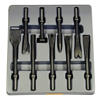 ATD 5730 All- Purpose Air Hammer Chisel Set 9-Piece