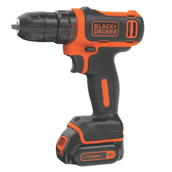 Black & Decker BDCDD12C 12V MAX Cordless Lithium-Ion Drill Driver Kit