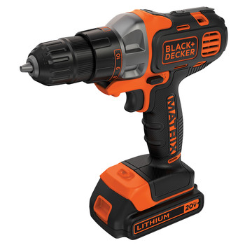 Black & Decker BDCDMT120C 20V MAX Cordless Lithium-Ion Matrix Drill Driver Kit