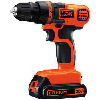 Black & Decker LDX120C 20V MAX Cordless Lithium-Ion Drill Driver