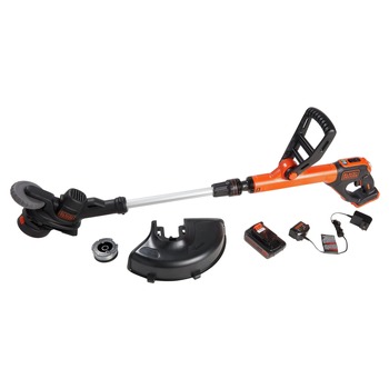 Black & Decker LST522 20V MAX 2.5 Ah Cordless Lithium-Ion 12 in. 2-Speed String Trimmer/Edger Kit Black & Decker LST522 20V MAX 2.5 Ah Cordless Lithium-Ion 12 in. 2-Speed String Trimmer/Edger Kit