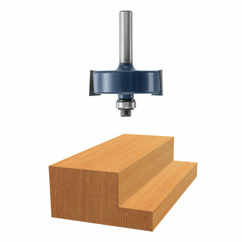 Bosch 85218MC 1-1/4 in. x 1/2 in. Rabbeting Carbide-Tipped Router Bit Bosch 85218MC 1-1/4 in. x 1/2 in. Rabbeting Carbide-Tipped Router Bit