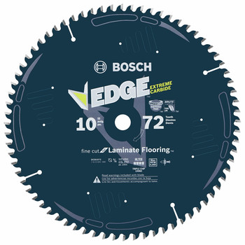 Bosch DCB1072 Daredevil 10 in. 72 Tooth Circular Saw Blade for Laminate and Melamine