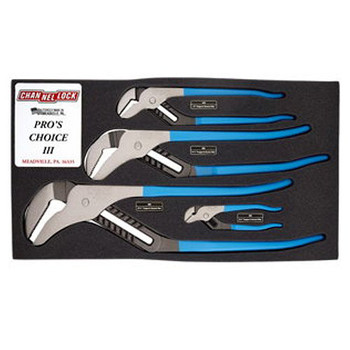 Channellock PC-3 4-Piece Pro´s Choice Tongue and Groove Plier Channellock PC-3 4-Piece Pro´s Choice Tongue and Groove Plier