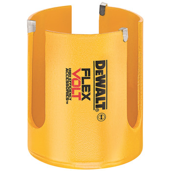 Dewalt DWAFV0218 2-1/8 in. Carbide Wood Hole Saw Dewalt DWAFV0218 2-1/8 in. Carbide Wood Hole Saw