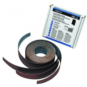 Delta 31-485 36 in. Assorted-Grit Drum Sander Aluminum Oxide Sanding Strips (4-Pack) Delta 31-485 36 in. Assorted-Grit Drum Sander Aluminum Oxide Sanding Strips (4-Pack)
