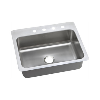 Elkay DSESR127221 Dayton Elite Universal Mount 27 in. x 22 in. Single Basin Kitchen Sink (Steel) Elkay DSESR127221 Dayton Elite Universal Mount 27 in. x 22 in. Single Basin Kitchen Sink (Steel)