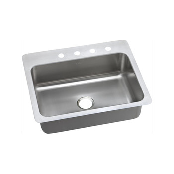 Elkay DSESR127223 Dayton Elite Universal Mount 27 in. x 22 in. Single Basin Kitchen Sink (Steel) Elkay DSESR127223 Dayton Elite Universal Mount 27 in. x 22 in. Single Basin Kitchen Sink (Steel)