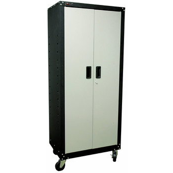 Homak GS00765021 2 Door 4 Shelf Steel Mobile Cabinet Homak GS00765021 2 Door 4 Shelf Steel Mobile Cabinet